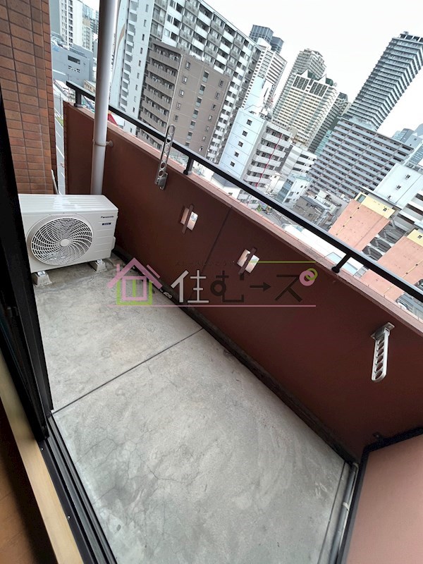 リアンジェ難波 ベランダ