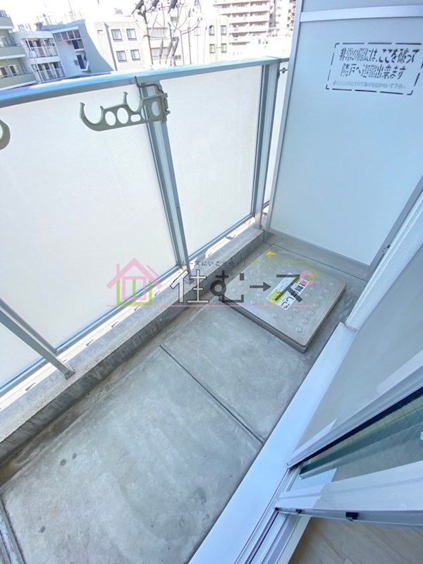 エルミタージュ難波南Ⅴ ベランダ