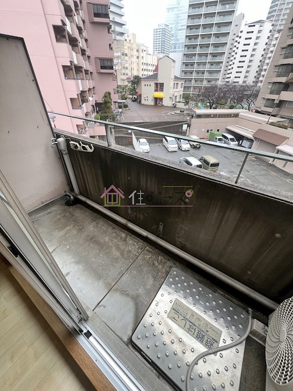 ヒルズハイツ嶺 ベランダ