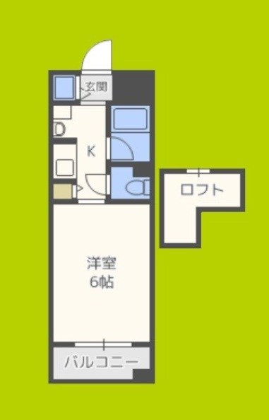 エステムコート大阪城前OBPリバーフロント 間取り