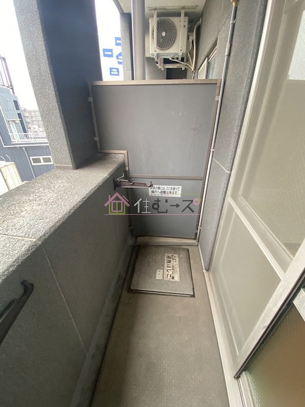 エステムコート大阪城前OBPリバーフロント ベランダ