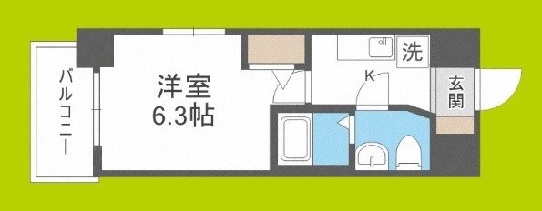 エスリード京橋Ⅲ番館 間取り