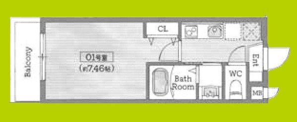 BASE上新庄 間取り