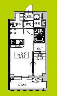 ミラージュパレス大阪ドームProsper 間取り