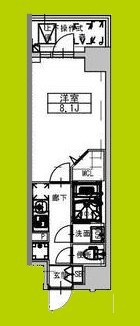 ミラージュパレス大阪ドームProsper 間取り