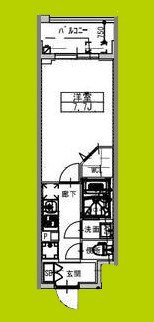 ミラージュパレス大阪ドームProsper 間取り