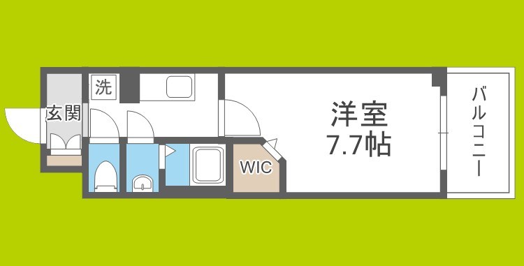 ミラージュパレス大阪ドームProsper 間取り