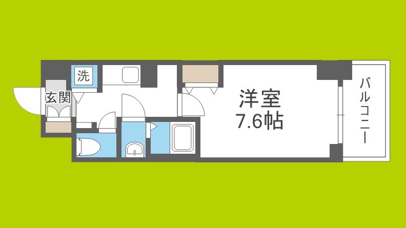 ミラージュパレス大阪ドームProsper 間取り