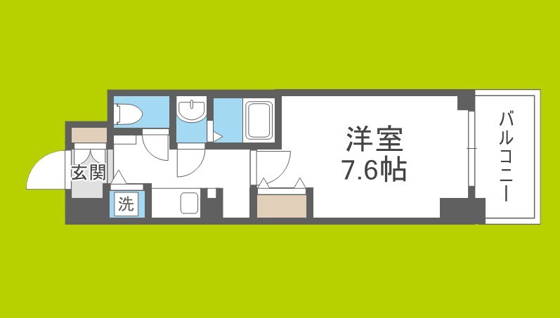 ミラージュパレス大阪ドームProsper 間取り