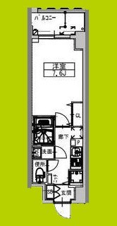 ミラージュパレス大阪ドームProsper 間取り