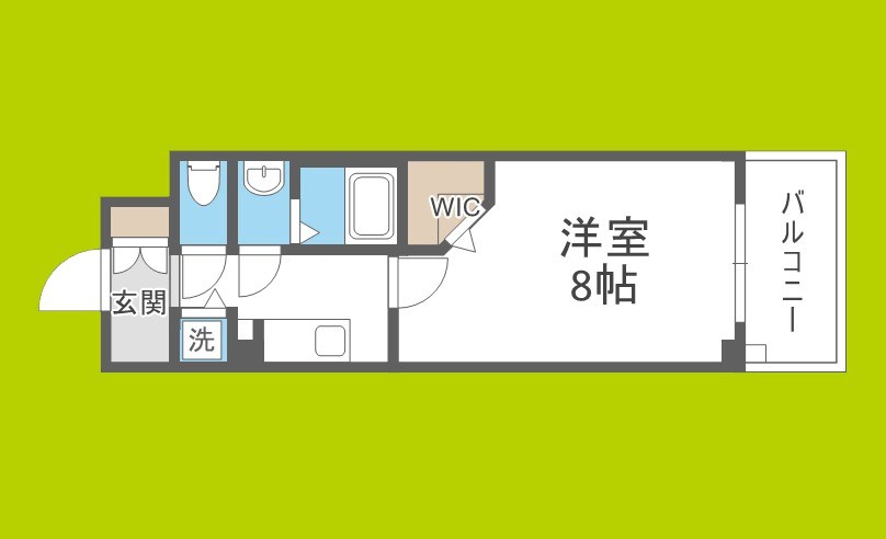 ミラージュパレス大阪ドームProsper 間取り