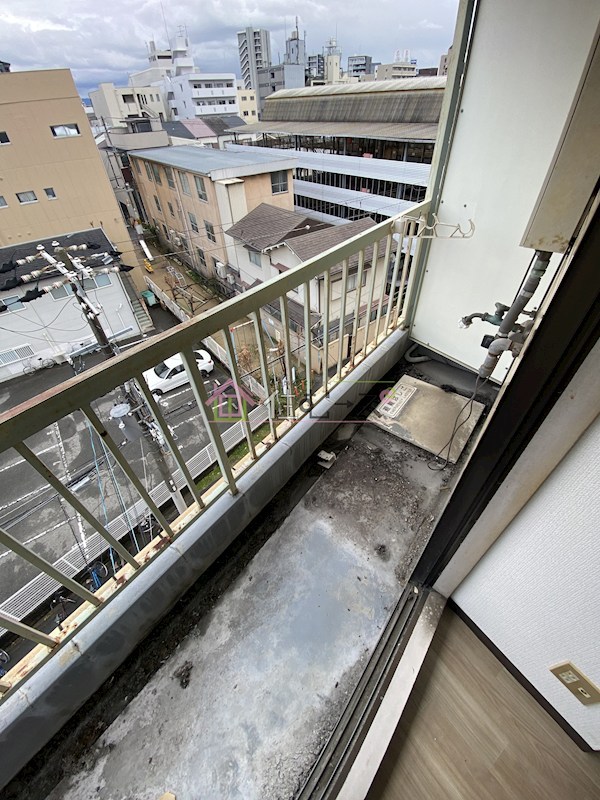 サンロイヤルみやこ ベランダ