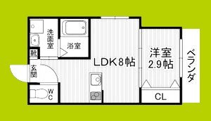 リアコート枚方御殿山SOUTH 間取り