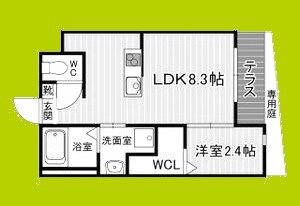 リアコート枚方御殿山SOUTH 間取り