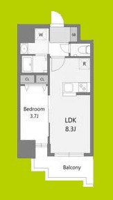 S-RESIDENCE堺blaze 間取り