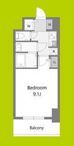 S-RESIDENCE堺blaze 間取り