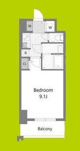 S-RESIDENCE堺blaze 間取り