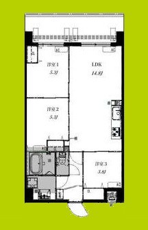 Alivis野田阪神 間取り