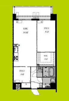 Alivis野田阪神 間取り