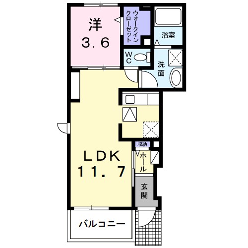 サン　プリュネ 間取り