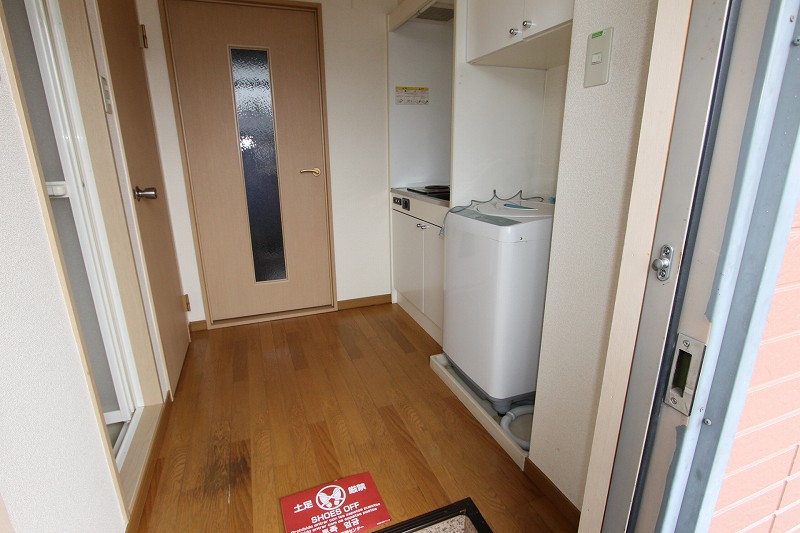 レオパレスぐりーんⅡ 玄関