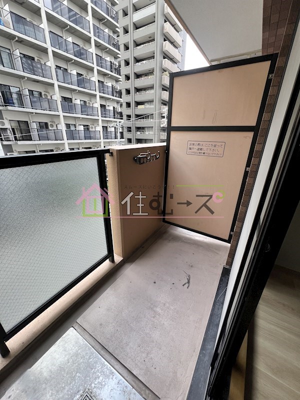 エバースクエア同心 ベランダ