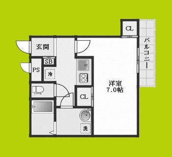 AILE柴島 間取り