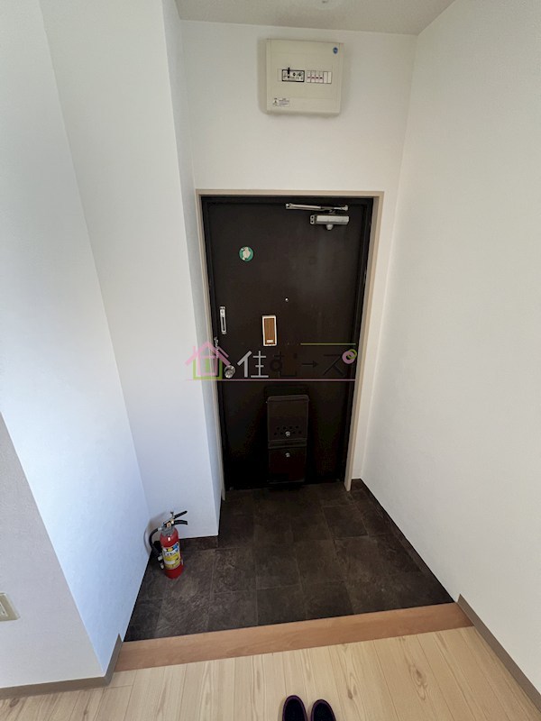 日野マンション 玄関