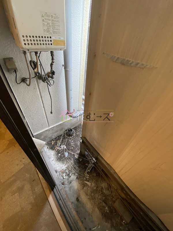 白樺ハイツ清水Ⅱ ベランダ