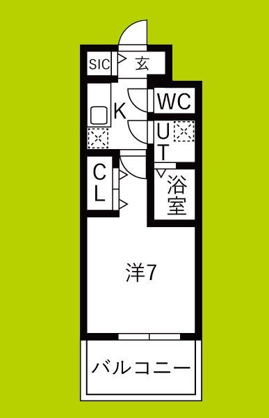 レジュールアッシュあびこ 間取り