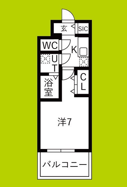 レジュールアッシュあびこ 間取り