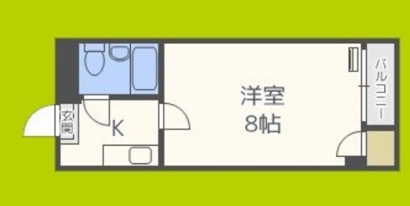 カツタビルディング5号館 間取り