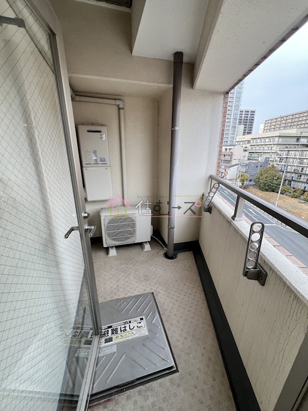 ベルエール天王寺 ベランダ