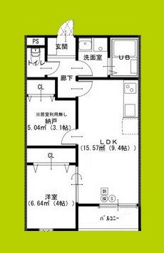 EIJU加島A 間取り
