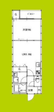EIJU粉浜駅前 間取り