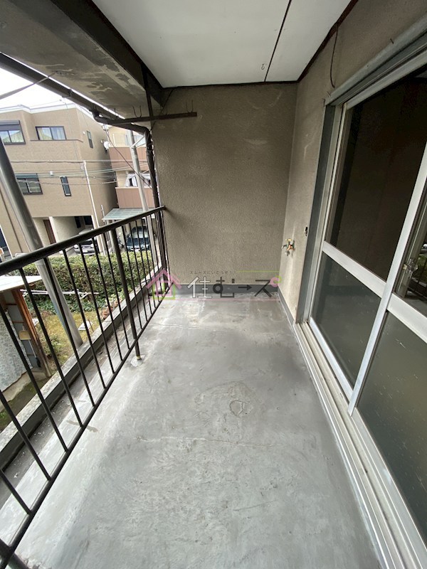 井出貸家 ベランダ