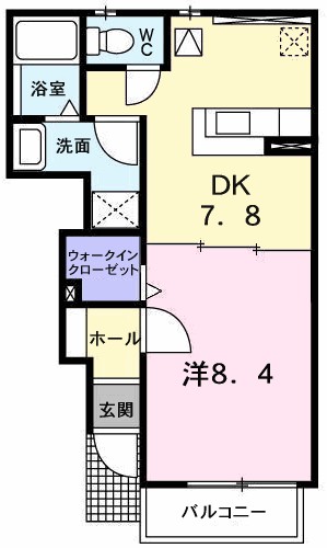 リバーサイドＴＳＵＭＵＲＡ１ 間取り