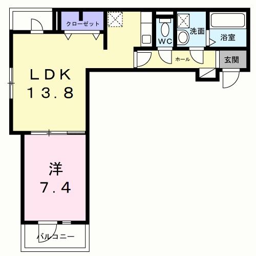 ヒカルサ岸和田畑町 間取り