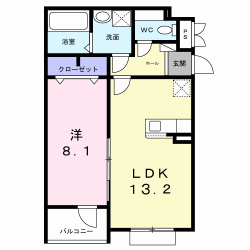 ヒカルサ岸和田畑町 間取り
