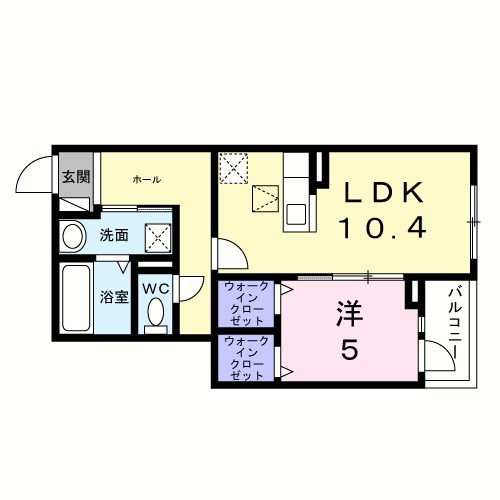 ヒカルサ岸和田畑町 間取り
