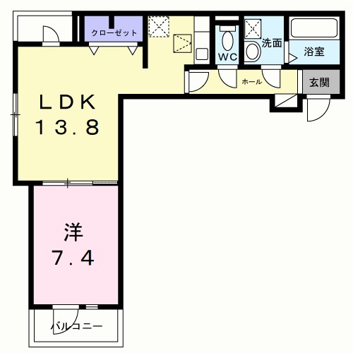 ヒカルサ岸和田畑町 間取り