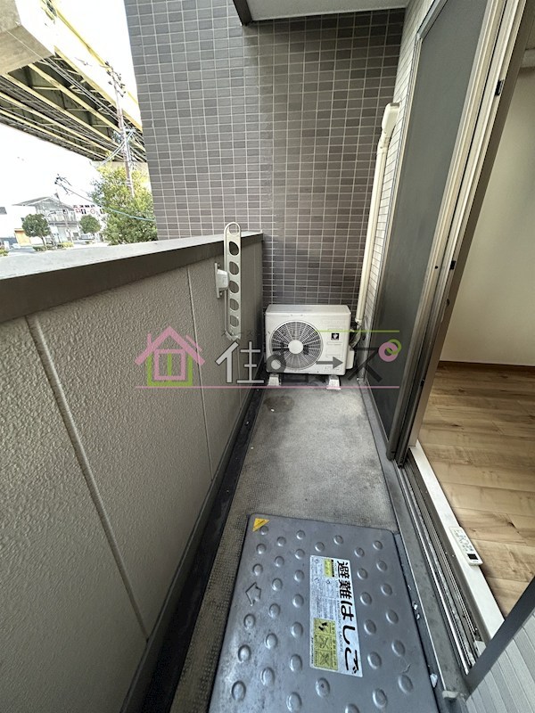 アヴェニール瓜破 ベランダ