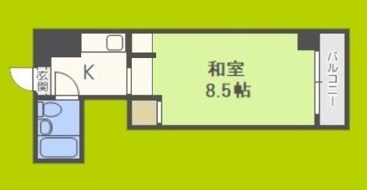 シティアーク上町台 間取り