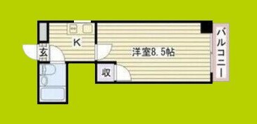 シティアーク上町台 間取り