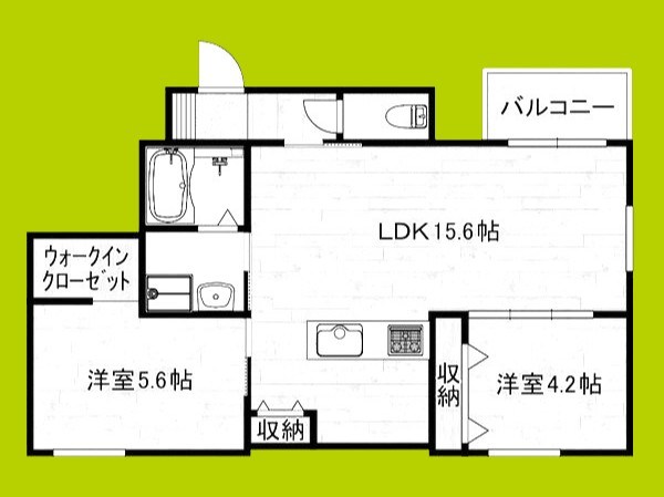 PISTA豊里 間取り