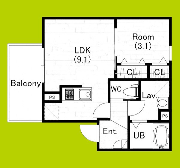 ジーメゾン春木旭町 間取り