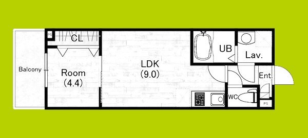 ジーメゾン春木旭町 間取り