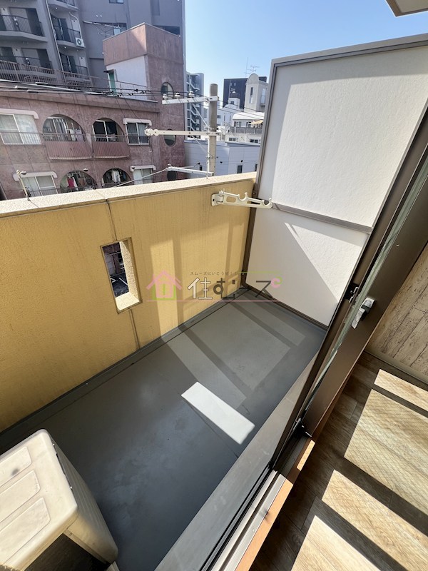 アルビオン新北野 ベランダ