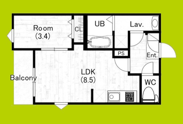 ココングランジュール豊中立花町 間取り