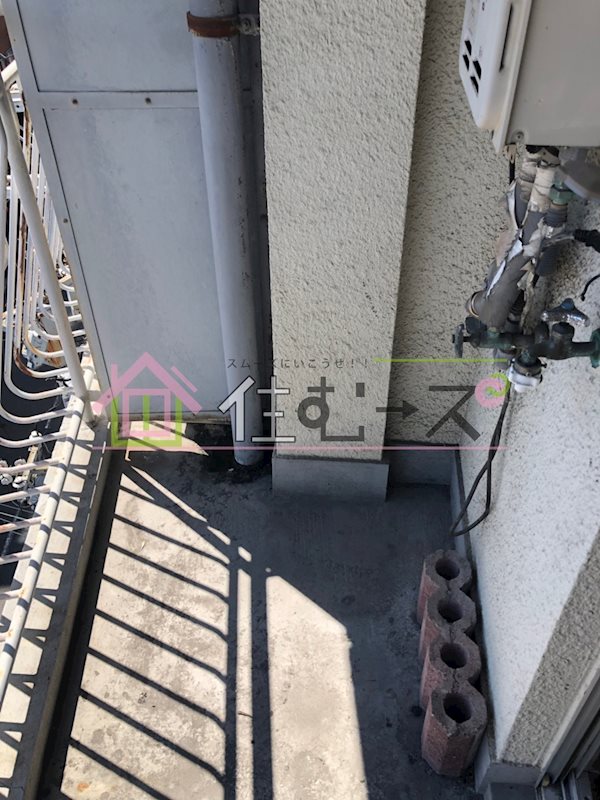 シャトー東梅田 ベランダ